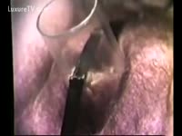 Zoo XXX Movie - Man has maggots swirming inside glass pushed in his booty